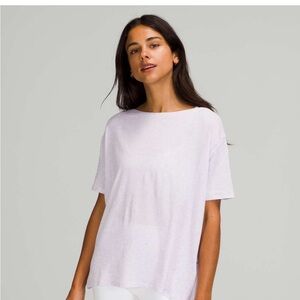 Back in Action Short Sleeve in Lavender Dew. size 6